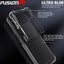 [Fusion HD Case] Shockproof Fused Gel Bumper & Hard Back Slim Clear Cover for Samsung Galaxy Z Flip 4
