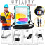 [UTILITY Case] Full Body Shockproof Case with Stand, Hand & Shoulder Strap for Apple iPad 11th & 10th Generation, iPad 2025 / 2022