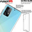 [Fusion HD Case] Shockproof Fused Gel Bumper & Hard Back Slim Clear Cover for Samsung Galaxy A53 5G