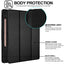 [Smart Case] Slim Stand Cover with Auto Sleep/Wake for Samsung Galaxy Tab S8 Plus 12.4" 2022 (SM-X800 / SM/X806)