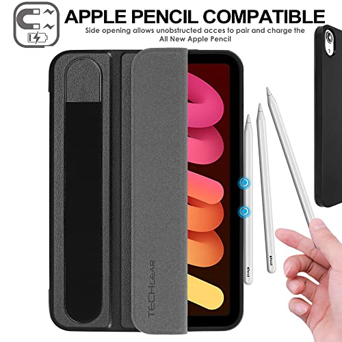 [Smart Case] Slim Stand Cover with Auto Sleep/Wake for Apple iPad Mini 7 / Mini 6 8.3" [7th / 6th Generation]