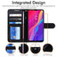 [Wallet Case] Protective Cover with Cash & Card Holder, Stand and Wrist Strap For TCL 306 / TCL 305 / TCL 30 SE