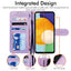[Wallet Case] Protective Cover with Cash & Card Holder, Stand and Wrist Strap For Samsung Galaxy A52s 5G