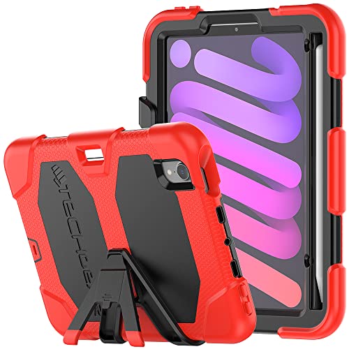 [G-SHOCK Case] Heavy Duty Long Survival Screen Protector Case for Apple iPad Mini 7 / Mini 6 8.3" [7th / 6th Generation]