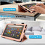 [Folio Case] Smart Cover Stand with Auto Sleep/Wake & Hand Strap For Amazon Fire HD 10" / HD 10" Plus (2021/11th Generation)