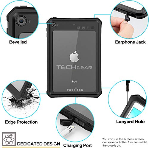 [Poseidon Case] Waterproof Case for Apple iPad Mini 5 / Mini 4