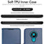 [Wallet Case] Protective Cover with Cash & Card Holder, Stand and Wrist Strap For Nokia 3.4