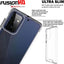 [Fusion HD Case] Shockproof Fused Gel Bumper & Hard Back Slim Clear Cover for Samsung Galaxy A33 5G