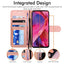 [Wallet Case] Protective Cover with Cash & Card Holder, Stand and Wrist Strap For Samsung Galaxy A54 5G