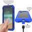 [Contender Case] iPhone XS Max Heavy Duty Case with Built-in Screen Protector, 360 [Full Body] Protective Cover with Kick Stand