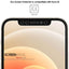TECHGEAR Screen Protector fits iPhone 12 Pro Max 6.7" [Screen Angel Edition] [Bubble Free] [FULL Screen Coverage] HD Clear Flexible TPU Film