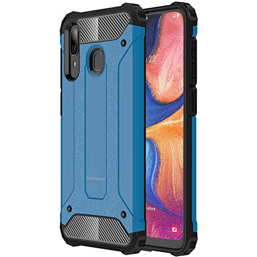 [Tough Armoured Case] ShockProof Dual-Layer Protective Heavy Duty Cover for Samsung Galaxy A20e