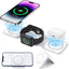 3 in 1 Wireless Charger Pad Station, Fast Magnetic Charger Stand