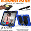 [G-SHOCK Case] Heavy Duty Long Survival Screen Protector Case iPad Air 5 / 4 10.9" (2022 / 2020)