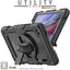 [UTILITY Case] Full Body Shockproof Case with Stand, Hand & Shoulder Strap for Samsung Galaxy Tab A7 Lite 8.7" (SM-T220 / SM-T225)