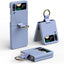Samsung Galaxy Z Flip 4 Ring Case, Z Flip 4 Case with Stylish Ring Holder / Clip / Stand, Slim Fit, Hard PC Shockproof Matte Case