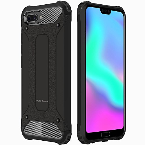 [Tough Armoured Case] ShockProof Dual-Layer Protective Heavy Duty Cover for Honor 10