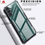 [Fusion Armour Case] Premium Hybrid Tough Heavy Duty, Clear Back, Bumper Case for Samung Galaxy A04s