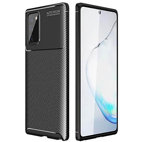 [CarbonFlex Case] Premium Shockproof Soft Slim Cover with Carbon Fibre Effect For Samsung  Galaxy Note 20