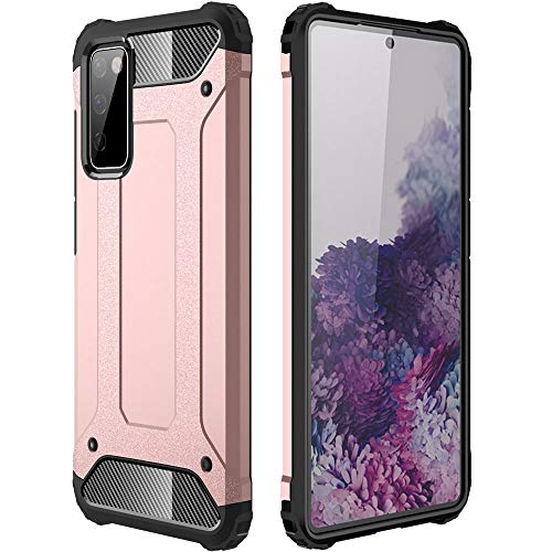 [Tough Armoured Case] ShockProof Dual-Layer Protective Heavy Duty Cover for Samsung Galaxy S20 FE