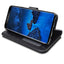 [Wallet Case] Protective Cover with Cash & Card Holder, Stand and Wrist Strap For Samsung Galaxy S9
