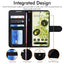 [Wallet Case] Protective Cover with Cash & Card Holder, Stand and Wrist Strap For Google Pixel 6 Pro