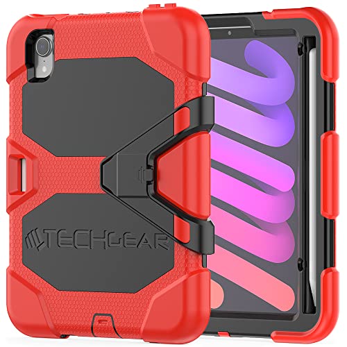 [G-SHOCK Case] Heavy Duty Long Survival Screen Protector Case for Apple iPad Mini 7 / Mini 6 8.3" [7th / 6th Generation]