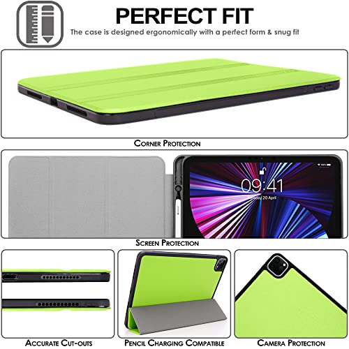 [Smart Case] Slim Stand Cover with Auto Sleep/Wake for Apple iPad Pro 12.9" (6th / 5th / 3rd / 2nd Generation)