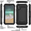 [Contender Case] iPhone XS, iPhone X Heavy Duty Case with Built-in Screen Protector, 360 [Full Body] Protective Cover with Kick Stand