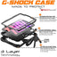 [G-SHOCK Case] Heavy Duty Long Survival Screen Protector Case for Apple iPad Mini 7 / Mini 6 8.3" [7th / 6th Generation]
