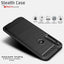 [Stealth Case] Motorola Moto G8 Plus Soft Protective Slim Cover with Carbon Fibre Detailing