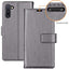 [Wallet Case] Protective Cover with Cash & Card Holder, Stand and Wrist Strap For Samsung Note 10