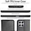 [Wallet Case] Protective Cover with Cash & Card Holder, Stand and Wrist Strap For Honor X8