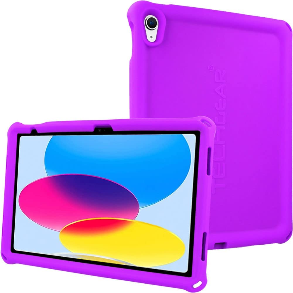 [Bumper Case] Shockproof Soft Easy Grip Case for Apple iPad 11th & 10th Generation, iPad 2025 / 2022