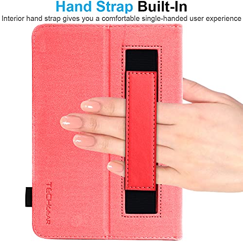 [Folio Case] Smart Cover Stand with Auto Sleep/Wake & Hand Strap For Amazon Fire HD 10" / HD 10" Plus (2021/11th Generation)