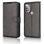 [Wallet Case] Protective Cover with Cash & Card Holder, Stand and Wrist Strap For Motorola Moto G30 / G10