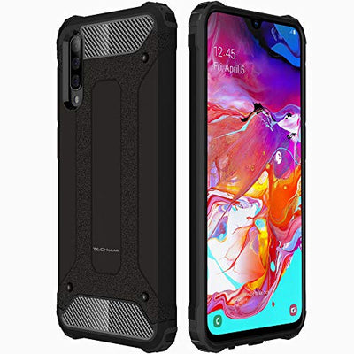 [Tough Armoured Case] ShockProof Dual-Layer Protective Heavy Duty Cover for Samsung Galaxy A70