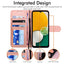 [Wallet Case] Protective Cover with Cash & Card Holder, Stand and Wrist Strap For Samsung Galaxy A04s / A13 5G