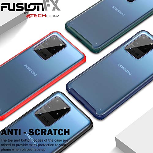 [Fusion FX Case] Slim & Light Tough Fused Gel Bumper & Hard Back Matte Case for Samsung Galaxy S20 Ultra