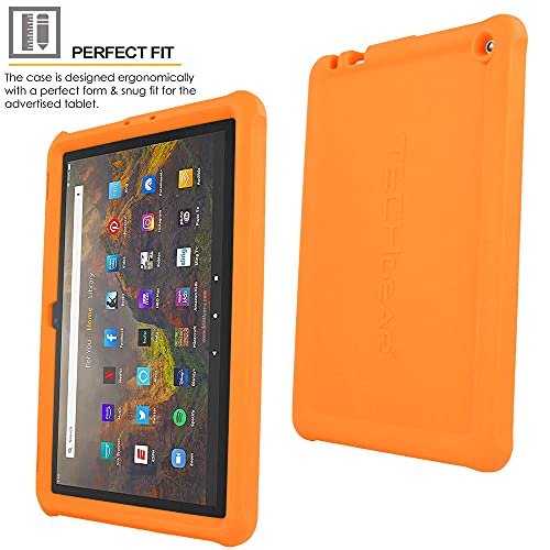 [Bumper Case] Shockproof Soft Easy Grip Case for Amazon Fire HD 10" / HD 10 Plus 11th Generation / 2021