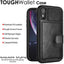Tough Armoured Wallet 360 ShockProof Case with Card Slots & Stand for Apple iPhone XR