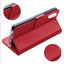 [Wallet Case] Protective Cover with Cash & Card Holder, Stand and Wrist Strap For Apple iPhone XS Max