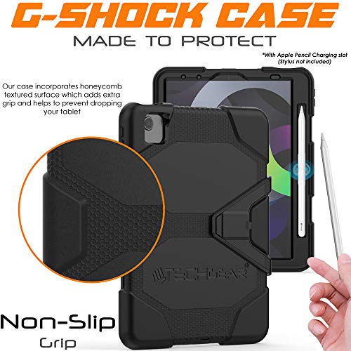 [G-SHOCK Case] Heavy Duty Long Survival Screen Protector Case iPad Air 5 / 4 10.9" (2022 / 2020)
