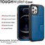 Tough Armoured Wallet 360 ShockProof Case with Card Slots & Stand for Apple iPhone 12, iPhone 12 Pro