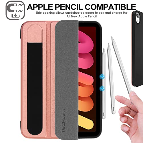 [Smart Case] Slim Stand Cover with Auto Sleep/Wake for Apple iPad Mini 7 / Mini 6 8.3" [7th / 6th Generation]