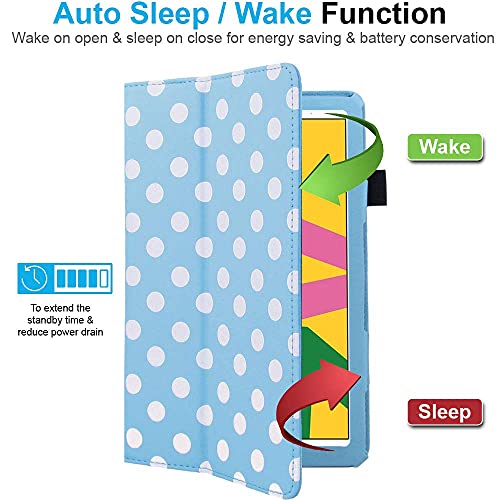 [Folio Case] Smart Cover Stand with Auto Sleep/Wake & Hand Strap For Apple iPad 10.2" 2021 / 2020 / 2019 [9th / 8th / 7th Generation]