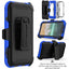 [Contender Case] iPhone XS Max Heavy Duty Case with Built-in Screen Protector, 360 [Full Body] Protective Cover with Kick Stand
