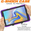 [G-SHOCK Case] Heavy Duty Long Survival Screen Protector Case for Samsung Galaxy Tab A 10.5" (SM-T590)