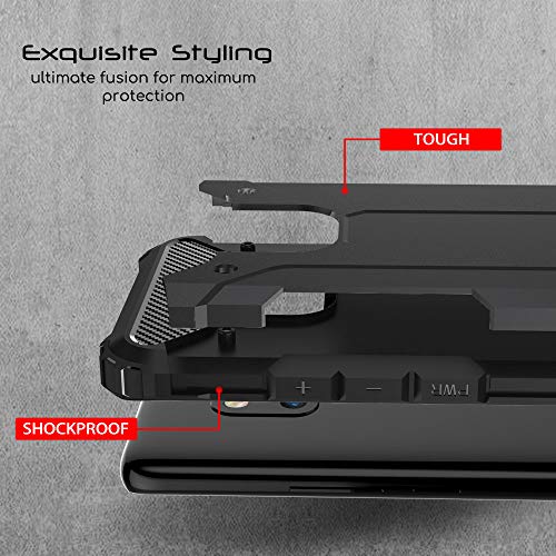 [Tough Armoured Case] ShockProof Dual-Layer Protective Heavy Duty Cover for Honor 20 Pro