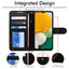 [Wallet Case] Protective Cover with Cash & Card Holder, Stand and Wrist Strap For Samsung Galaxy A04s / A13 5G